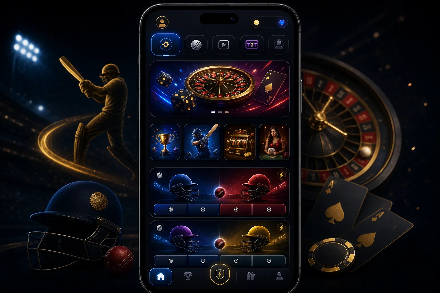 0xbet India app and mobile access visual